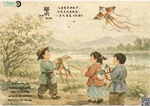 ליצ'ון · תחילת האביב ותנועת הצ’י על פי הרפואה הסינית